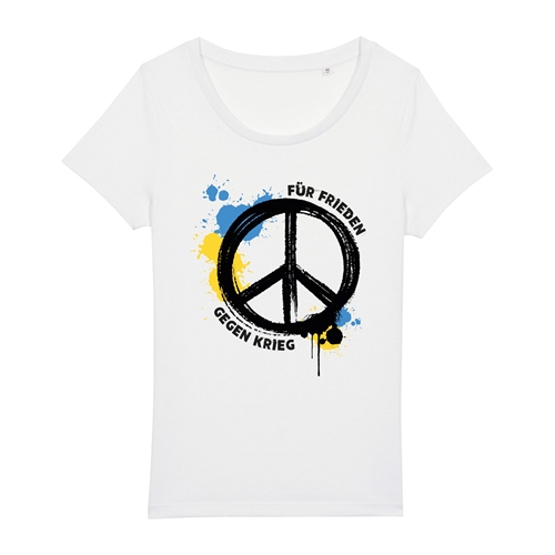 Charity - Fr Frieden gegen Krieg, Girl-Shirt